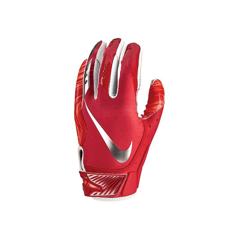 Gant de football américain pour junior Nike vapor Jet 5.0 Rouge pour  receveur