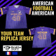 CUSTOM American Football Uniforms pants and jerseys